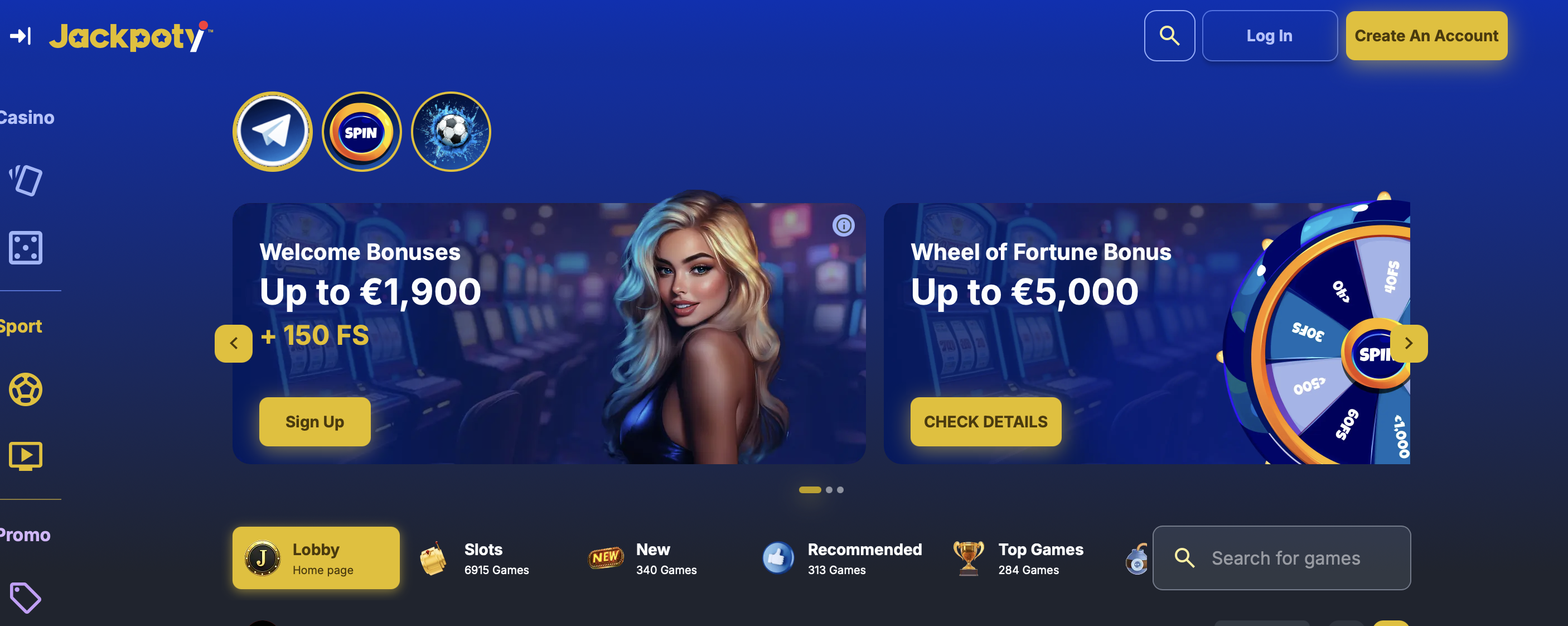 Jackpoty Logo Jackpoty casino