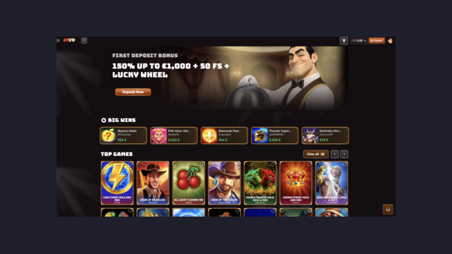 Screenshot del casino AFKSpin